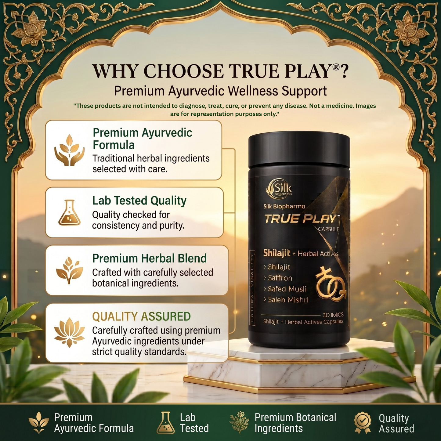 Truplay Chewable 30 Gummies | Natural Vitality & Energy Support