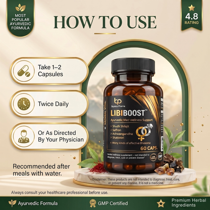 Bayskoo Libiboost Capsules | Premium Ayurvedic Blend