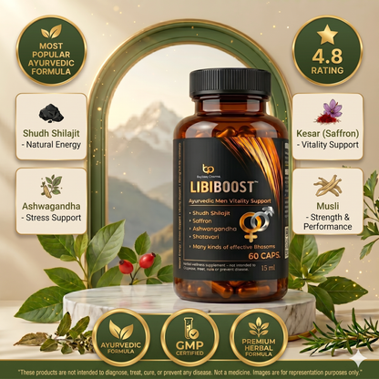 Bayskoo Libiboost Capsules | Premium Ayurvedic Blend