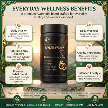Truplay Chewable 30 Gummies | Natural Vitality & Energy Support