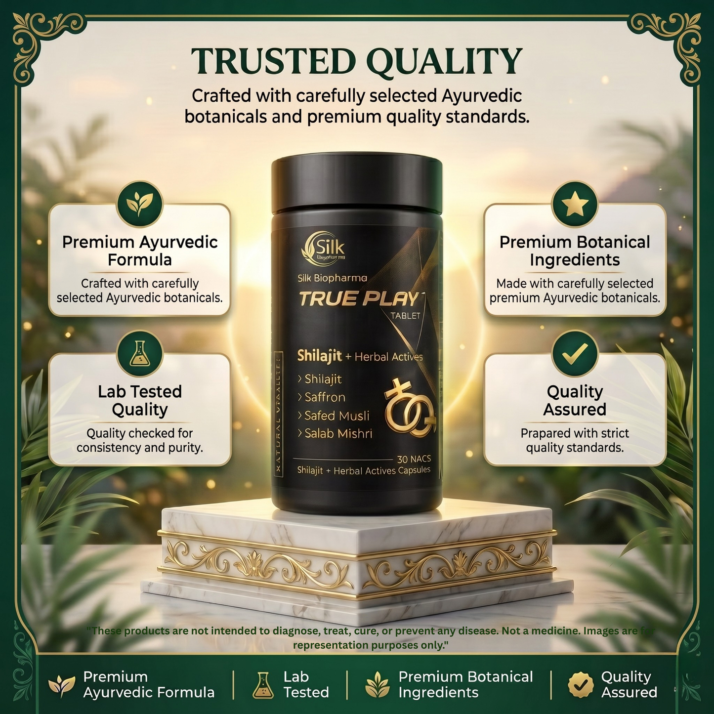 Truplay Chewable 30 Gummies | Natural Vitality & Energy Support