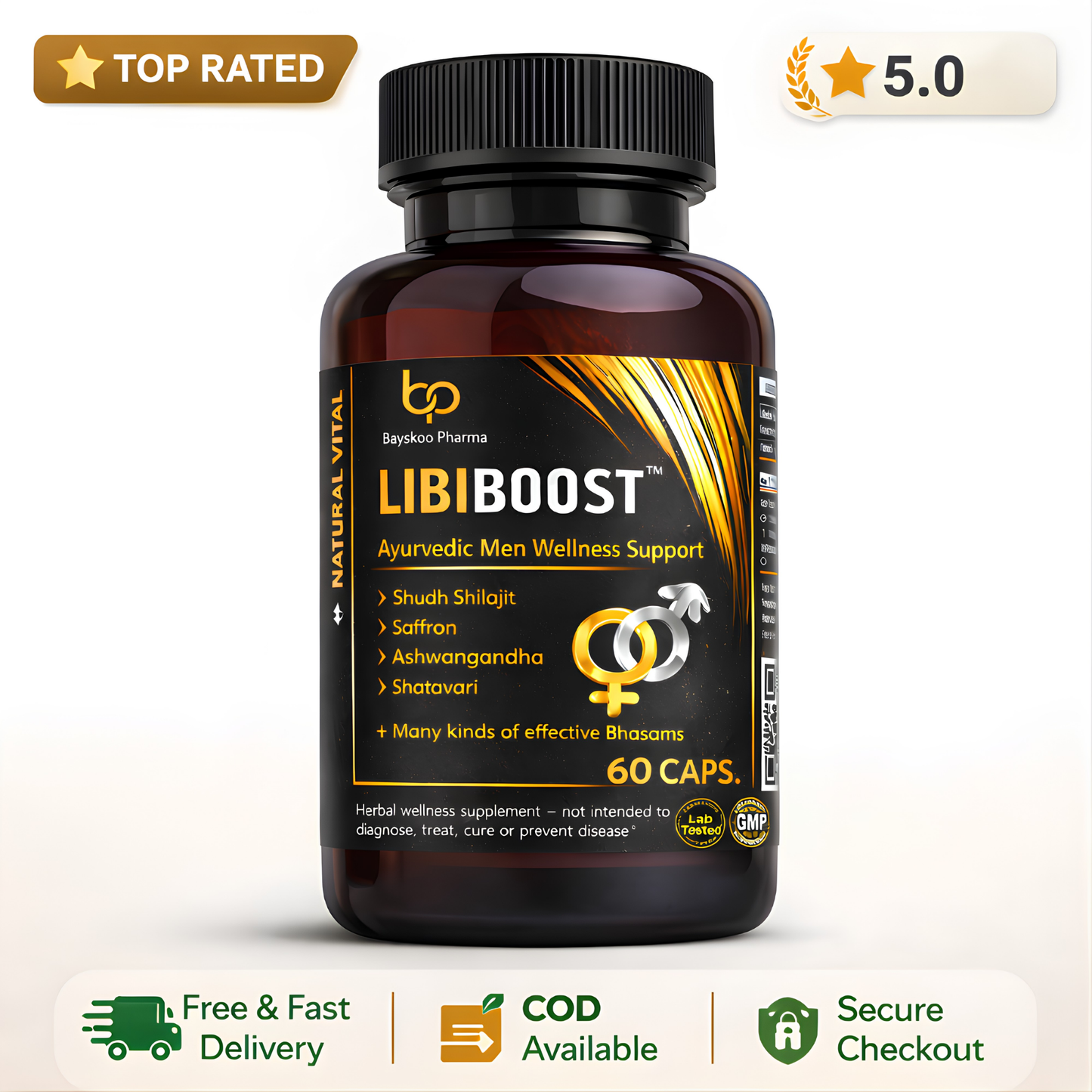 Bayskoo Libiboost Capsules | Premium Ayurvedic Blend