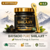 Bayskoo Pure Shilajit 15g Resin | 68% Fulvic Acid with Lab Report