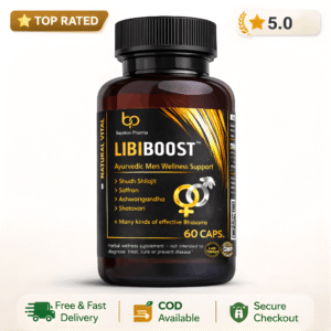 Libiboost 60 Capsules Value Pack Ayurvedic Stamina Booster for Men
