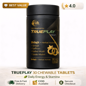 Truplay Chewable 30 Gummies Ayurvedic Performance & Vitality Booster.